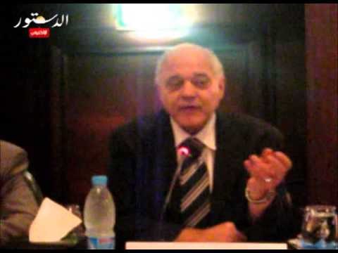 مؤتمر استخدام المياه شبة المالحة فى الانتاج الزراعى بحضور وزير الرى