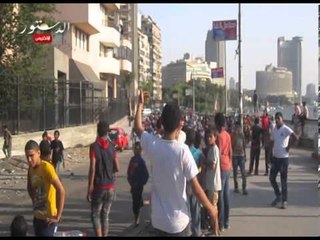أستفزاز قوات الأمن وقطع الكورنيش أمام شيبرد