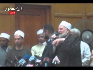 عفيفي: ثورة يناير يراعها الله ولن يكتب النجاح لاي محاولة لافسادها