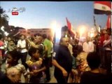 مظاهرة حاشدة للقوى المعارضة بميدان قارون للمطالبة برحيل الاخوان