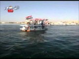 مظاهرات وسط نهر النيل بالأقصر تطالب بسقوط حكم المرشد