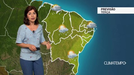 Previsão Nordeste – Chuva frequente entre o MA e PE