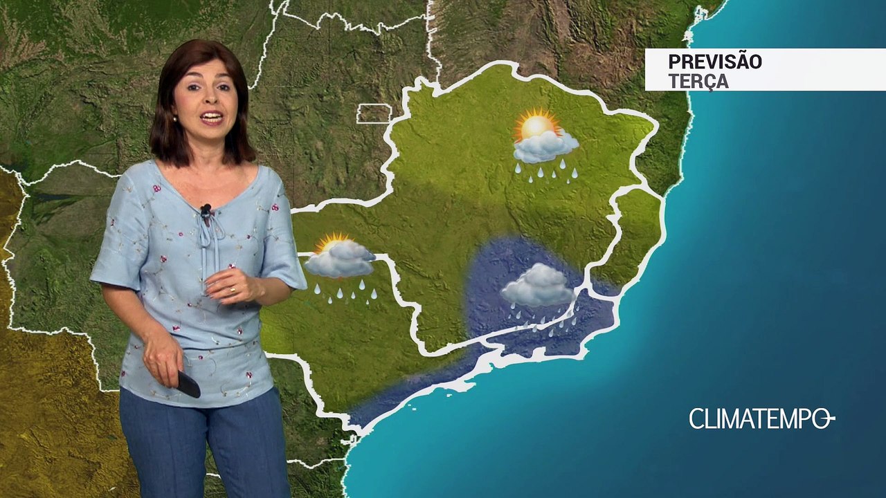 Previsão Sudeste – Chuva forte em MG, RJ e ES