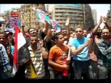 متظاهرو التحرير يرقصون احتفالًا بتزايد أعدادهم