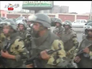 القوات المسلحة تؤمن الاتحادية ورابعة العدوية