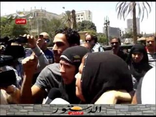 والدة "مديح" شهيد التحرير لمرسى ربنا يهرى كبدك على ولادك