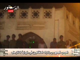 الحرس الجمهوري يشارك المتظاهرين فى مليونية لا للارهاب