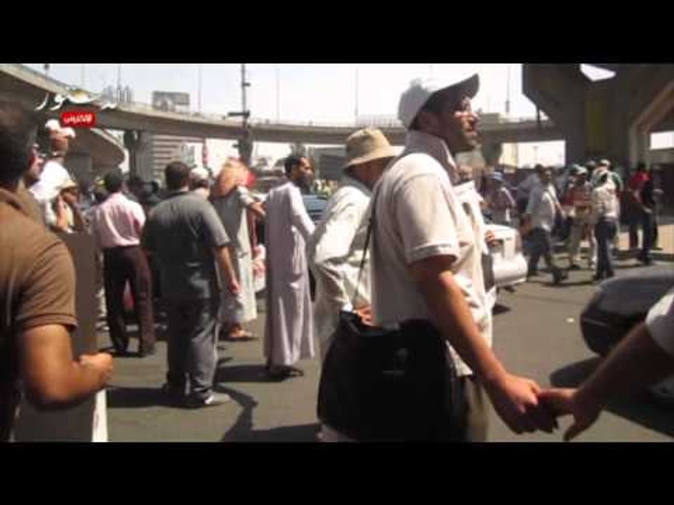 مسيرات مؤيدي المعزول تصيب منطقة العباسية بالشلل