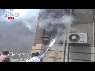 السيطرة على حريق مركز الإبداع بالمنوفية