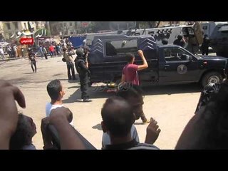 شاهد لحظة تصدي الأمن لقناصة الإخوان من مآذنة مسجد الفتح