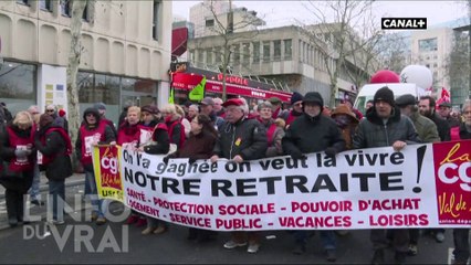 CGT : Appel à manifester mardi 5 février - L'info du vrai du 04/02 - CANAL+