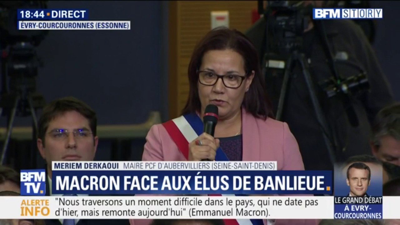Débat: "Nous sommes des villes qui sont assoiffées d'égalité", affirme la maire d'Aubervilliers