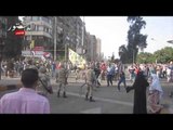 الإخوان يستفزون الجيش بإشارات رابعة بميدان الجلاء