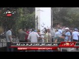شاهد..الهجوم اللفظي للإخوان على مقر حزب الوفد