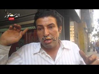 شاهد ..أهالي رمسيس  الجيش لم يستخدم إلا القنابل المسيلة والإخوان من بدأو