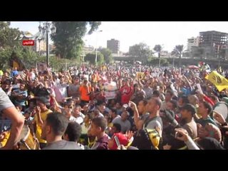 المحظورة تتظاهر أمام"القبة"تحت عنوان جمعة"كشف الحساب"