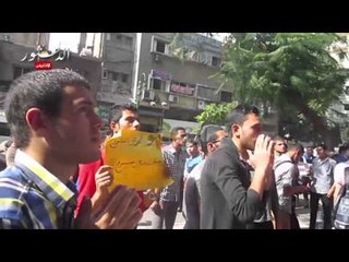 طلاب هندسة زراعية يطالبون بكلية خاصة بهم امام التعليم العالي