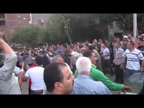 شاهد لحظة وصول جثامين ضحايا الوراق لكنيسة العذراء للصلاة عليهم