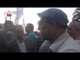 مشادات بين اعضاء حملة رفض التعذيب والمارة والسبب السيسي