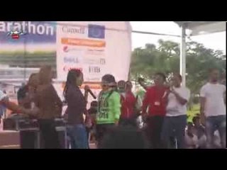 مهرجان رقص وغناء شعبى " للبنات" فى مارثون سرطان الاطفال