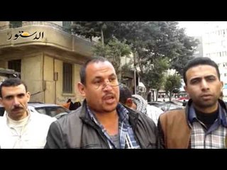 وقفة لموظفى الأوقاف أمام  "الوزراء"  للمطالبة بالتعيين