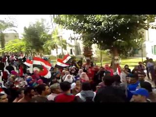 جامعه القاهرة تنتفض ضد  إرهاب المحظورة
