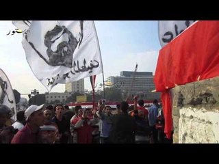 الثوار يحتفلون بطرد انصار السيسي من التحرير