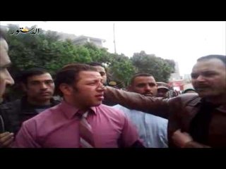 وقفة لمؤقتى الشباب والرياضه بالفيوم للمطالبه بالتعيين