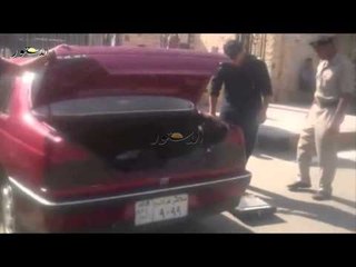 تفتيش السيارات بمديرية أمن كفر الشيخ عقب حادث المنصورة