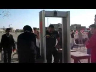 تمركزات أمنية مكثفة فى محيط الكنائس بالبحر الأحمر