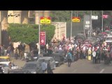 طلاب الإخوان بعين شمس يهللون فرحا بعد كسرهم لسيارة شرطة