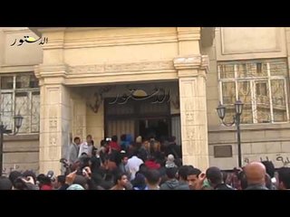 طلاب الإخوان يقتحمون مبني المجلس الاعلي للجامعات