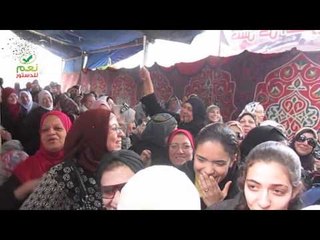 هتافات وزغاريد ونعم لمصر داخل لجان التصويت بالدقى