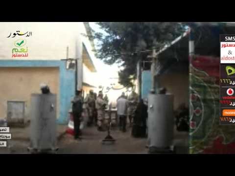 انتشار قوات الجيش الثالث لتأمين لجان الاستفتاء على الدستور بالسويس