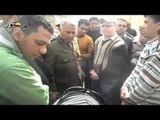 اعتصام المعاقين أمام ديوان المنوفية للمطالبة بالتعيين
