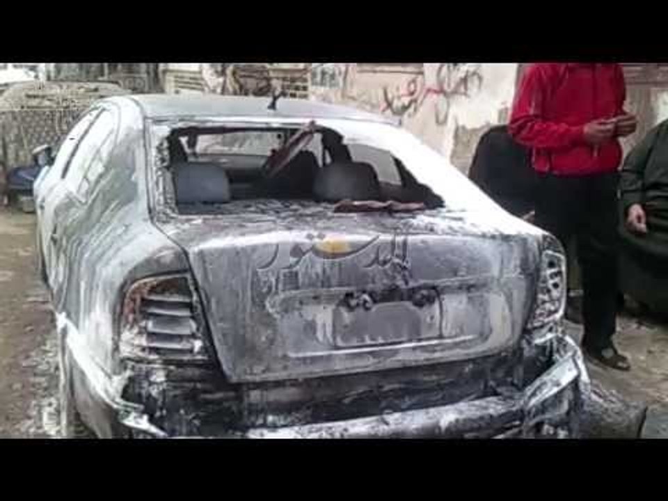 حرق سيارة شرطى ومحامى بالدقهلية