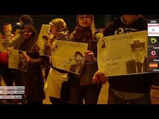 القوى الثورية تنظم سلسلة بشرية على كوبرى اكتوبر