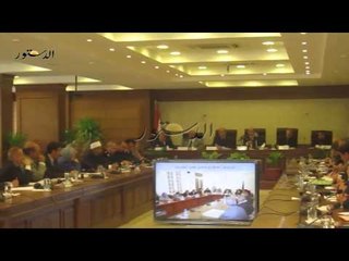 محافظ الجيزة يجتمع مع نواب الوزرات لمناقشة عدة مشروعات