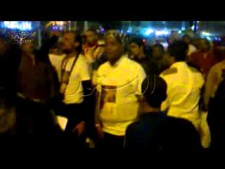 وقفة لمؤيدى صباحى بباب الشعرية