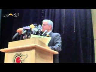 صباحى بمؤتمر حزب الكرامة لن أتنازل عن ترشحى للرئاسة