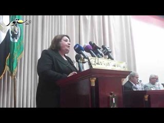 تدشين اللجنه الوطنيه للتنسيق الأنتخابى برئاسه تهانى الجبالى وشخصيات عامه