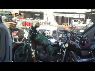 ضبط 1404 دراجات بخارية مخالفة بمرور الدقهلية