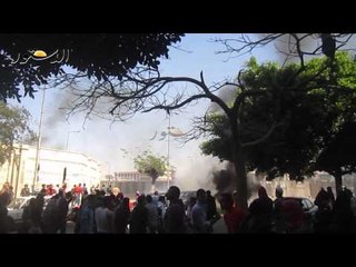 البادي أظلم .. الداخلية ترد بالغاز على حجارة ومولوتوف الإرهابية بعين شمس