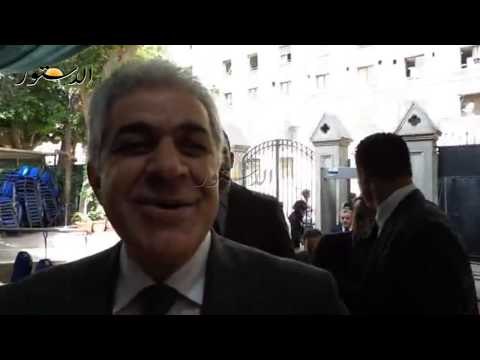 صباحي يصل كنيسة الدوبارة لتهنئة الأقباط بعيد القيامة