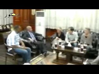 محافظ الأقصر يبحث مع الوفد الماني انشاء مركز تدريب لطلاب المدارس الصناعية