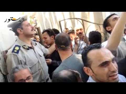 تشييع جنازة شهيد الشرطة بالقليوبية