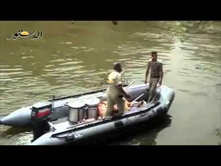 سيدة تلقى بنفسها فى بحر مويس بالشرقية والانقاذ النهرى ينجح فى استخراجها حية