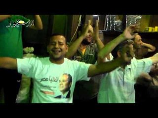 احتفال أهالى الجمالية بالفوز السيسى بالانتخابات الرئاسية