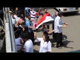 حافلة تجوب شوارع شبرا وتدعو المواطنين للنزول للانتخابات