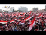 شاهد فرحة المواطنين لحظة اعلان نتيجة الانتخابات الرئاسية بميدان التحرير